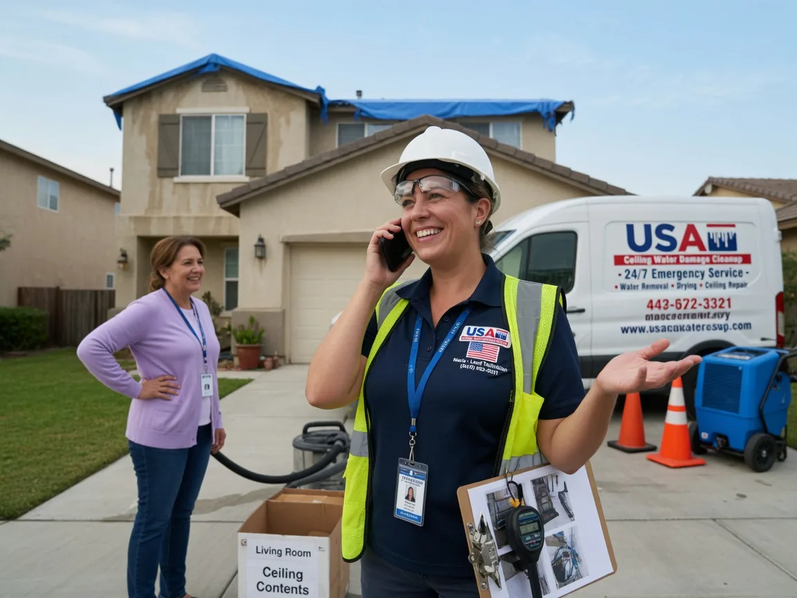 Ceiling Water Damage Restoration Rushsylvania, OH FAQs